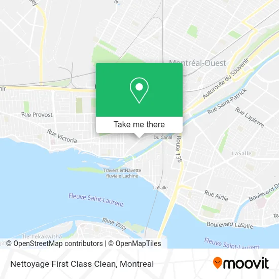Nettoyage First Class Clean map