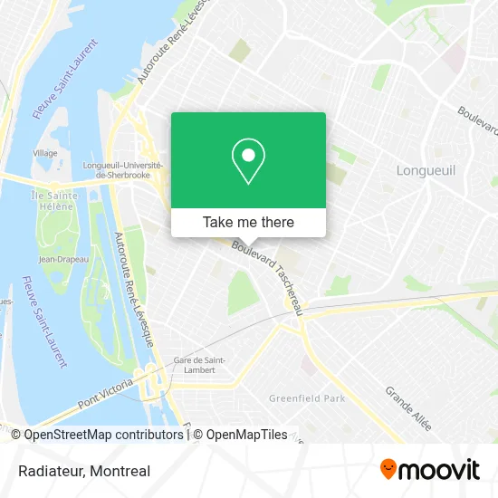 Radiateur map