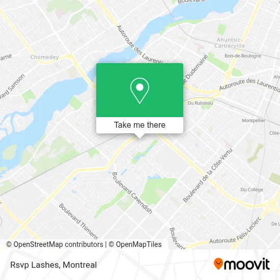 Rsvp Lashes map