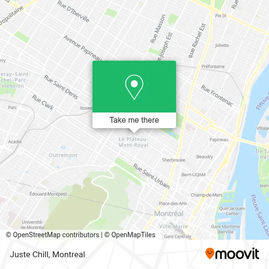 Juste Chill map