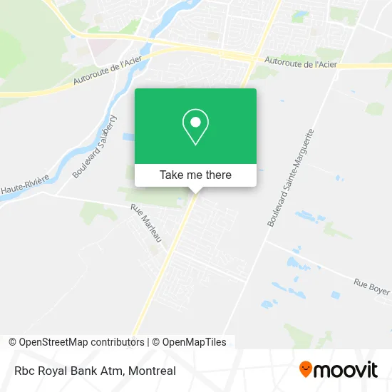Rbc Royal Bank Atm map