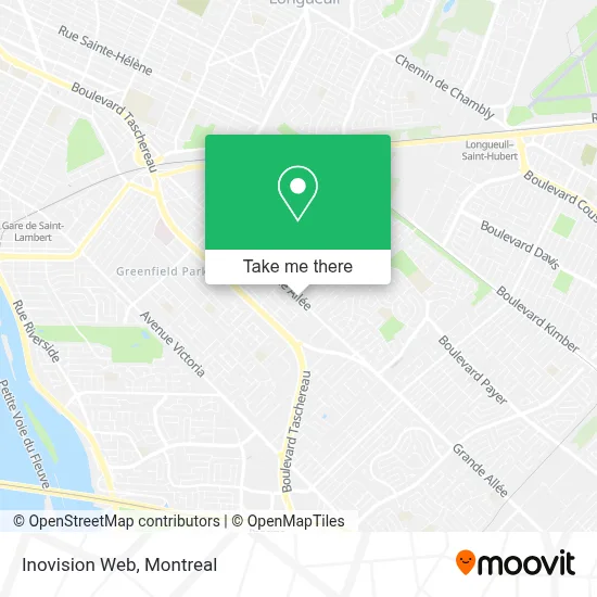 Inovision Web map