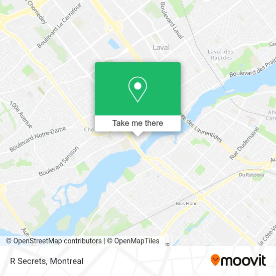 R Secrets map