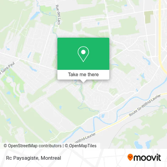 Rc Paysagiste map