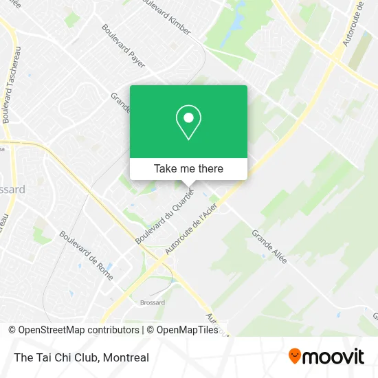 The Tai Chi Club map