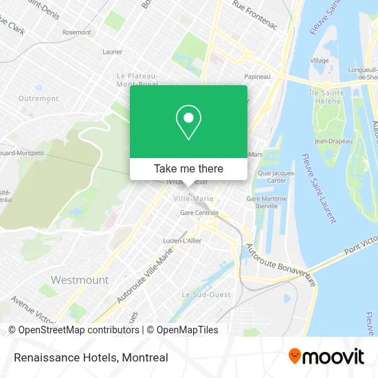 Renaissance Hotels map