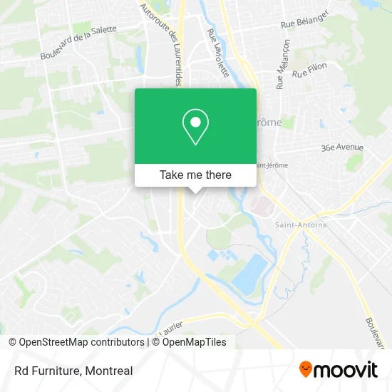 Rd Furniture map