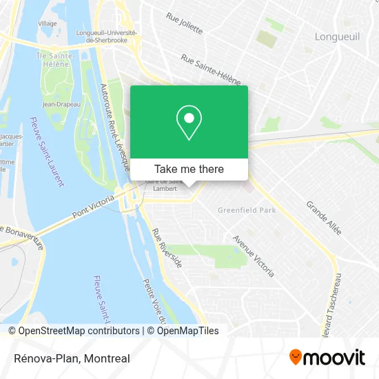 Rénova-Plan map