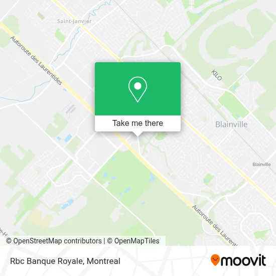 Rbc Banque Royale map