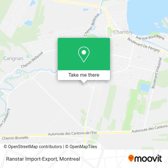 Ranstar Import-Export map