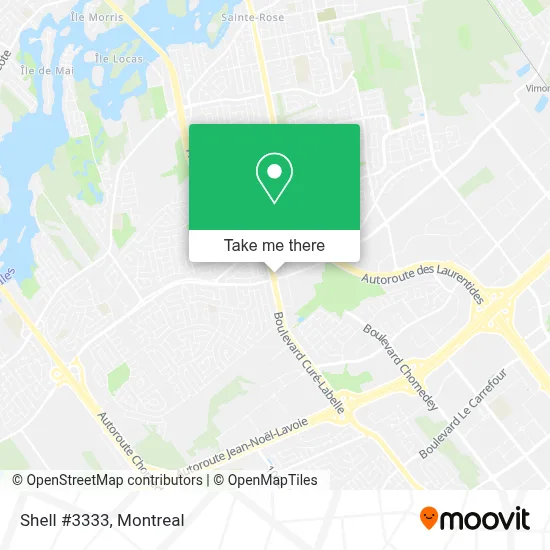 Shell #3333 map