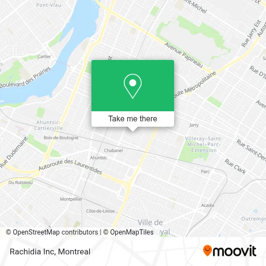 Rachidia Inc map