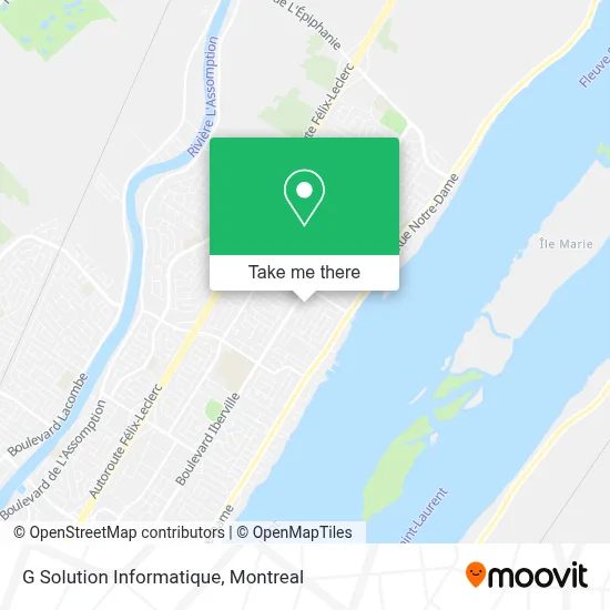G Solution Informatique map