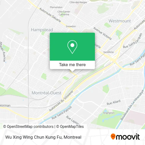 Wu Xing Wing Chun Kung Fu map