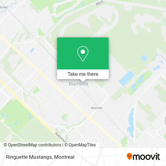 Ringuette Mustangs map