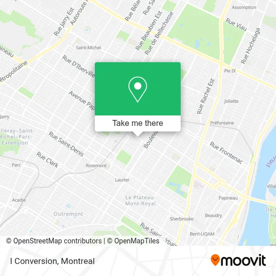 I Conversion map