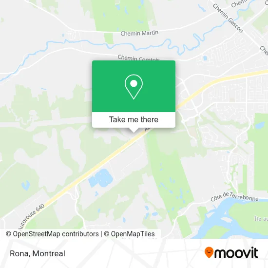 Rona map