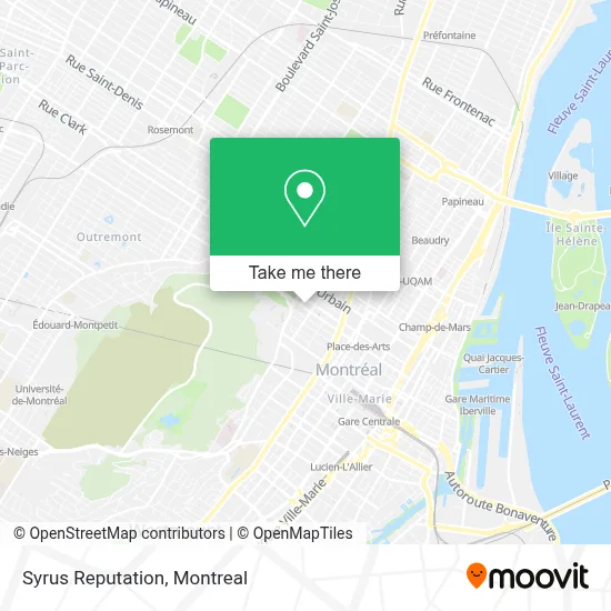 Syrus Reputation map