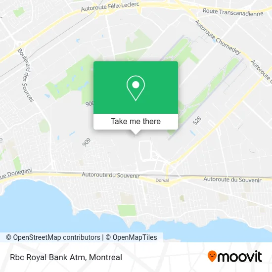 Rbc Royal Bank Atm map