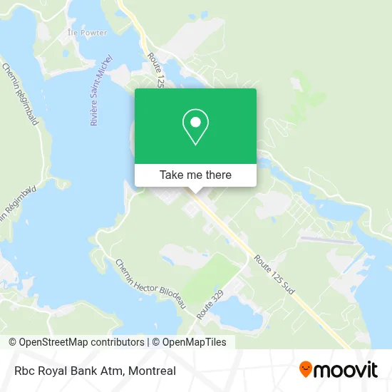 Rbc Royal Bank Atm map