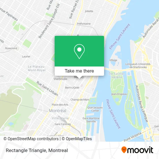 Rectangle Triangle map