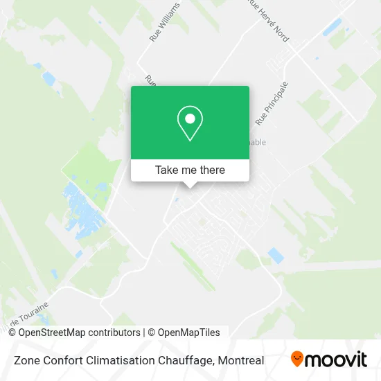Zone Confort Climatisation Chauffage map