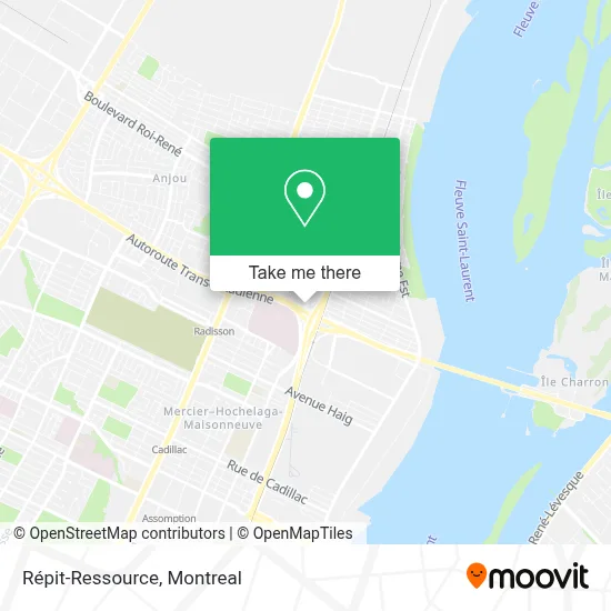 Répit-Ressource map