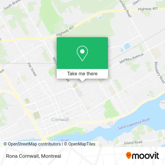 Rona Cornwall map