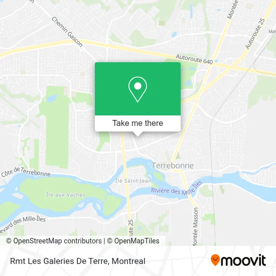 Rmt Les Galeries De Terre map