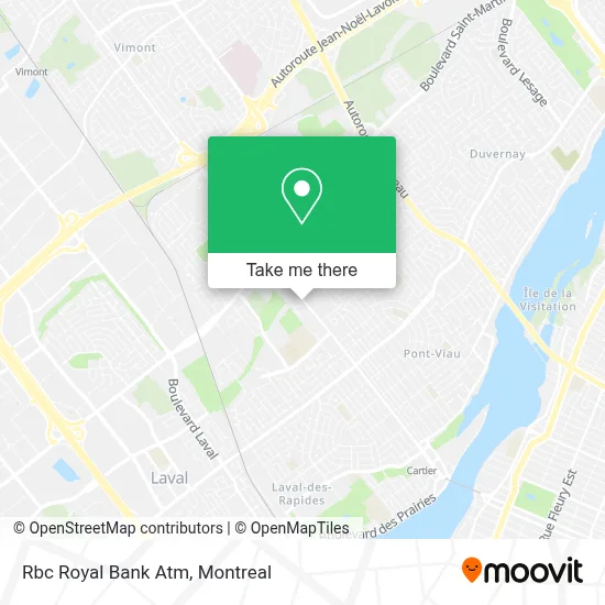 Rbc Royal Bank Atm map