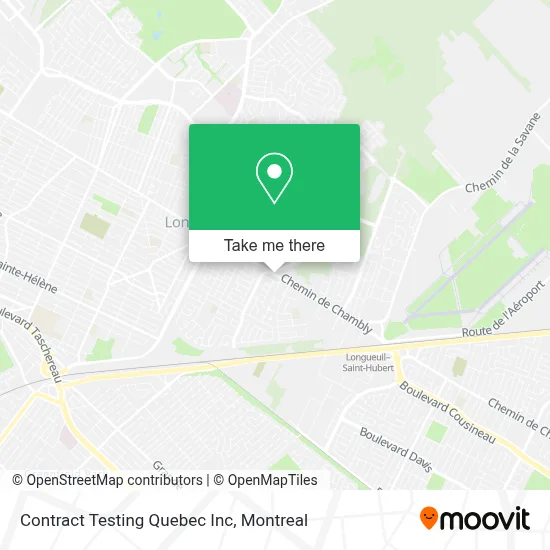 Contract Testing Quebec Inc map