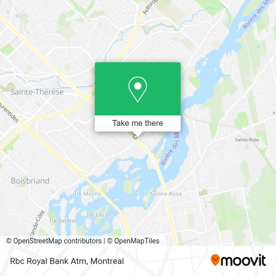 Rbc Royal Bank Atm map