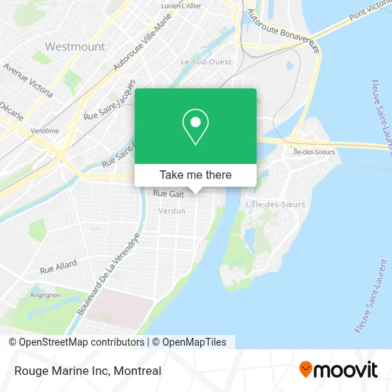 Rouge Marine Inc map