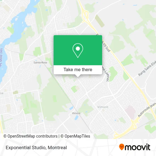 Exponential Studio map