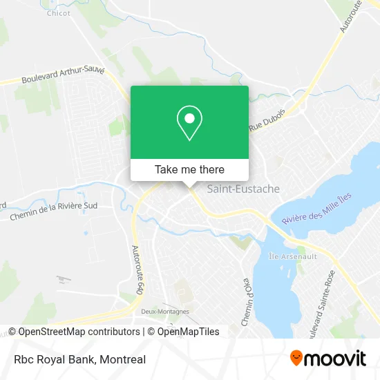 Rbc Royal Bank map