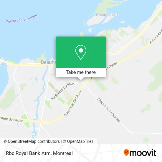 Rbc Royal Bank Atm map
