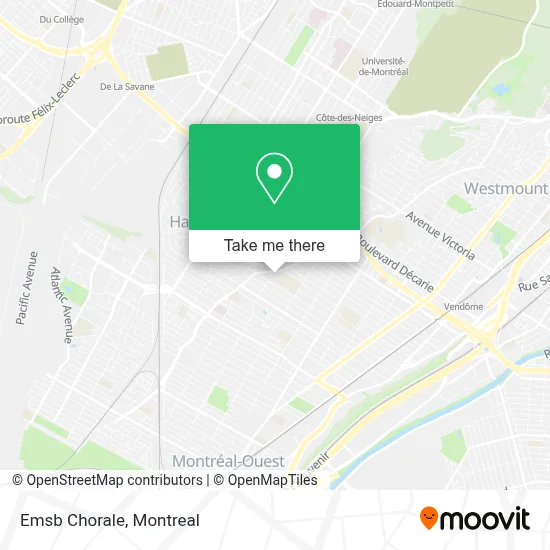 Emsb Chorale map