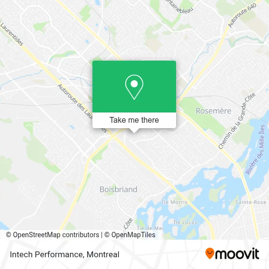Intech Performance map