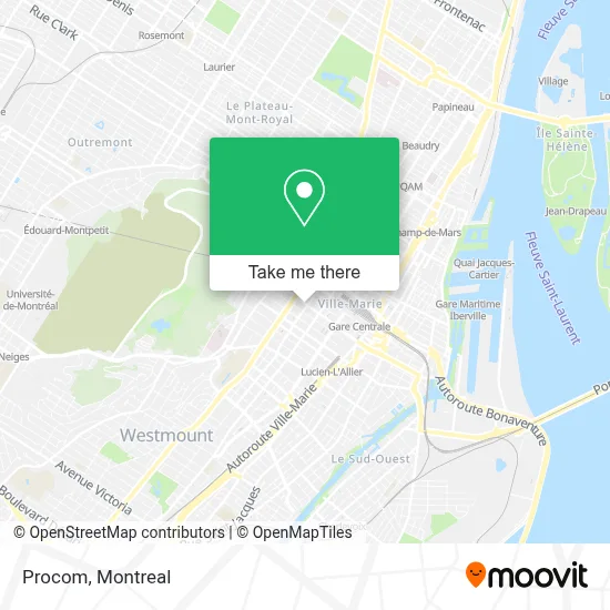 Procom map