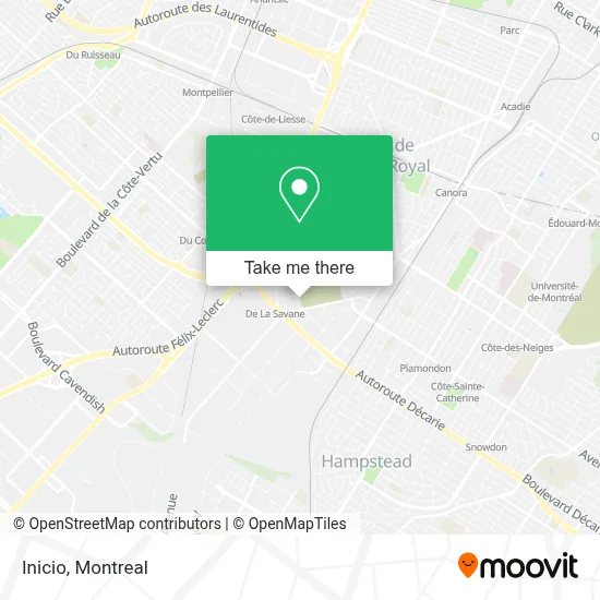 Inicio map