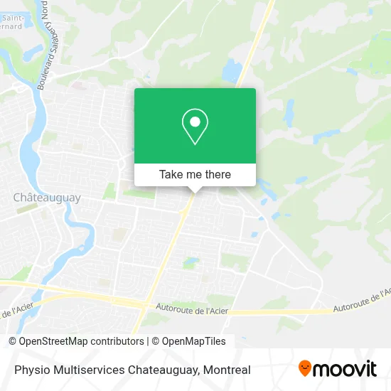 Physio Multiservices Chateauguay map