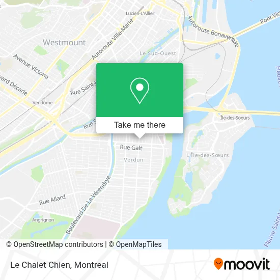 Le Chalet Chien map