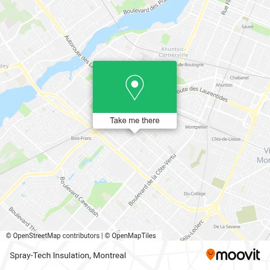 Spray-Tech Insulation map
