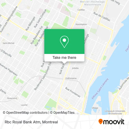 Rbc Royal Bank Atm map