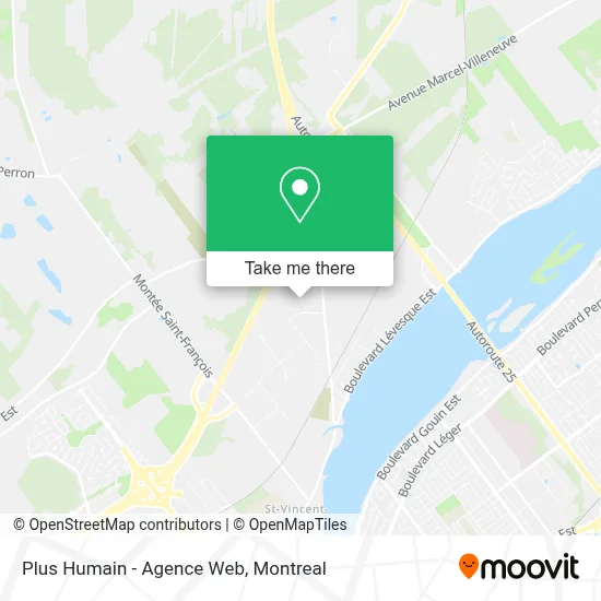 Plus Humain - Agence Web map