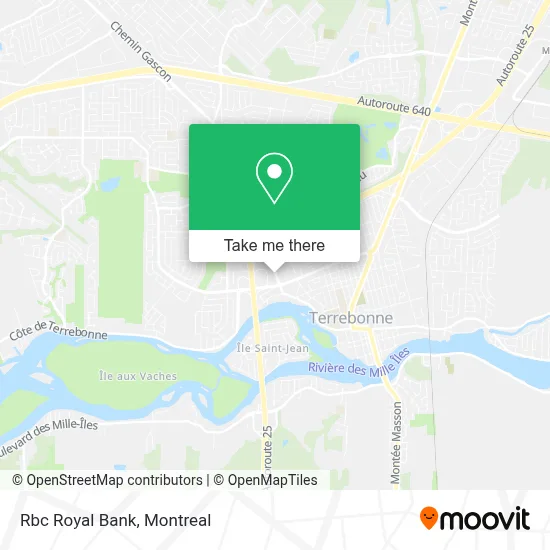 Rbc Royal Bank map
