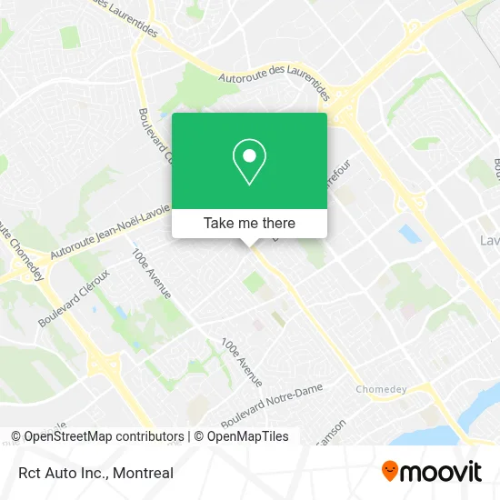 Rct Auto Inc. map