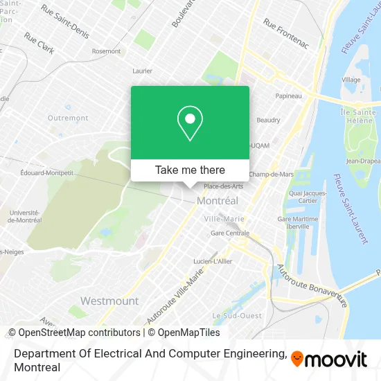Department Of Electrical And Computer Engineering map