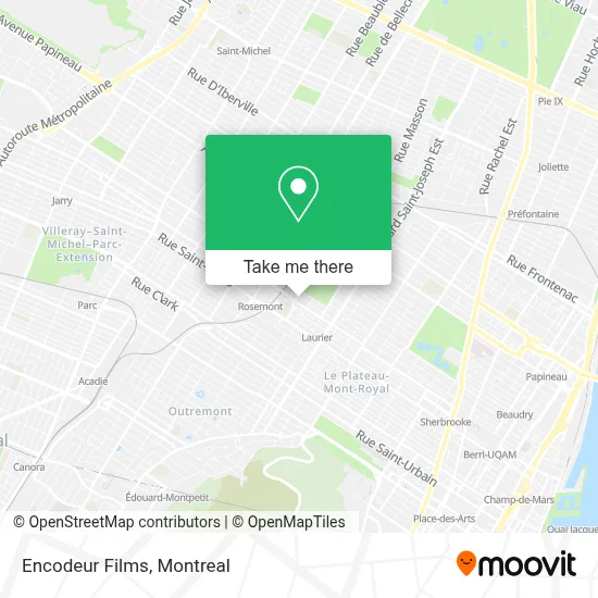 Encodeur Films map