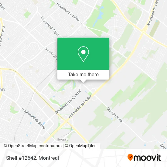 Shell #12642 map